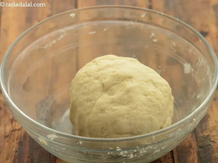 Step 8 – Knead into a semi-soft dough using enough water. We have used __ cup of water, …