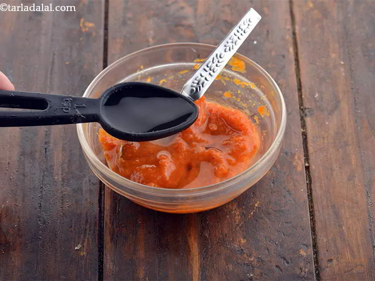 Step 2 – Add 1 tsp of water to the chutney. Since the chutney is a little thick, …