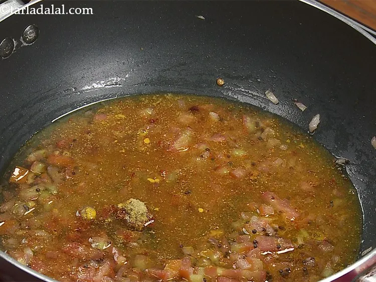 Step 20 – Add salt and &frac12; cup of water. At this stage, you can make use of …