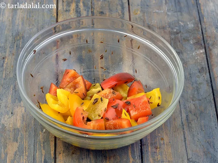 Step 36 – Mix well and microwave on high for 1 minute.