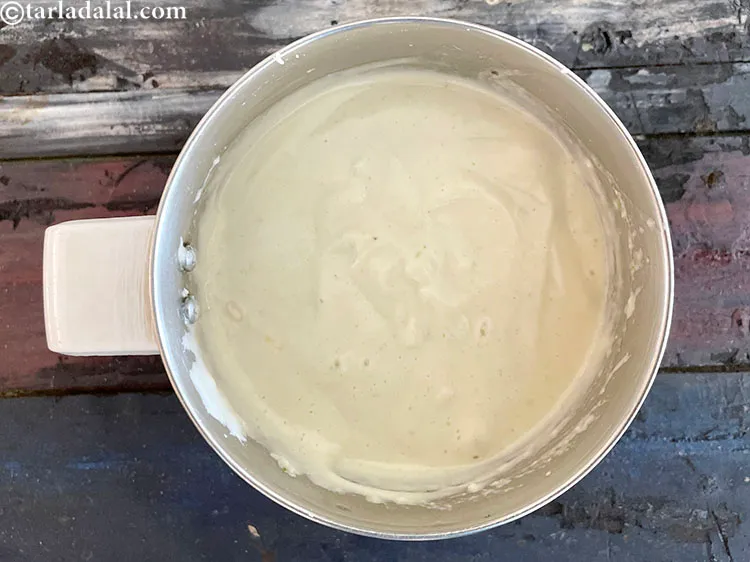 Step 13 – Grind to a smooth paste.