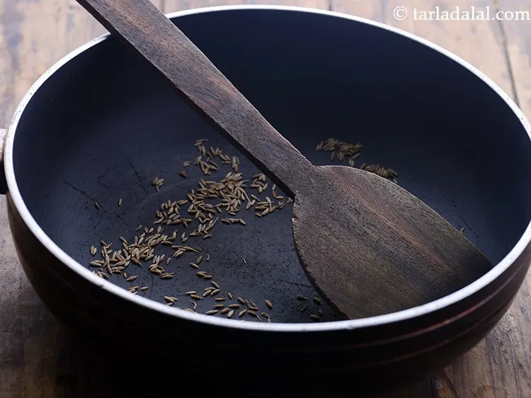 Step 15 – Dry roast for about 30 seconds.