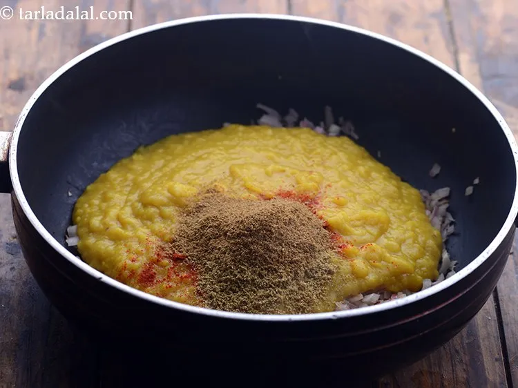 Step 21 – Add cumin seeds powder.