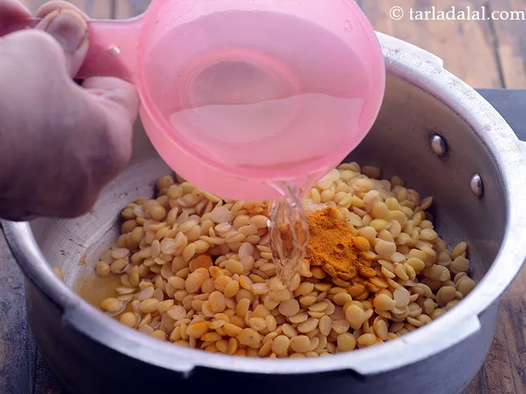 Step 8 – Add 1 cup of water.