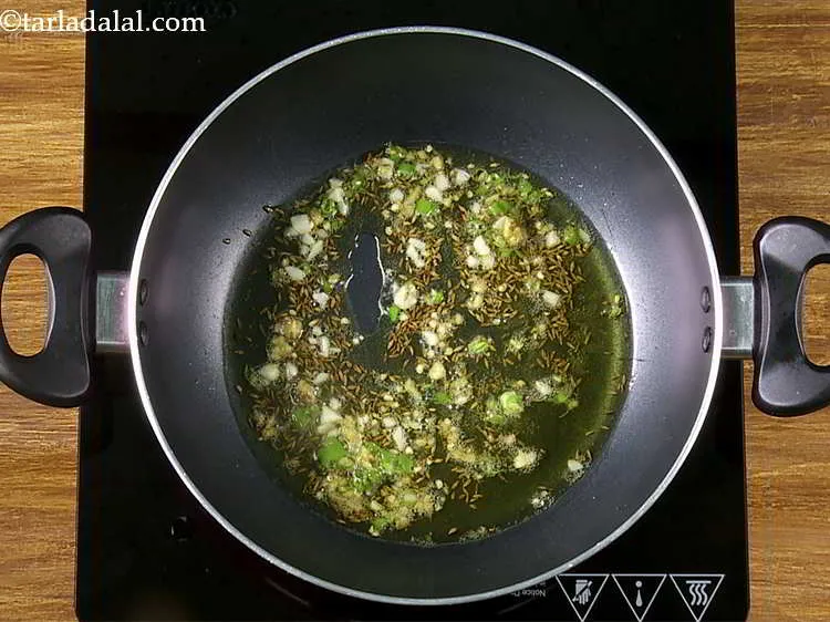 Step 15 – Saut&eacute; on a medium flame for 30 seconds.