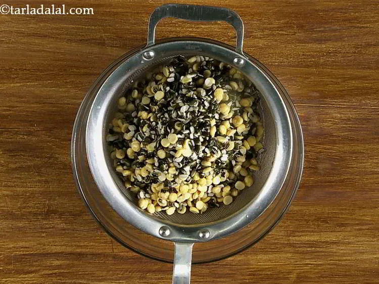 Step 5 – Drain well using a strainer.