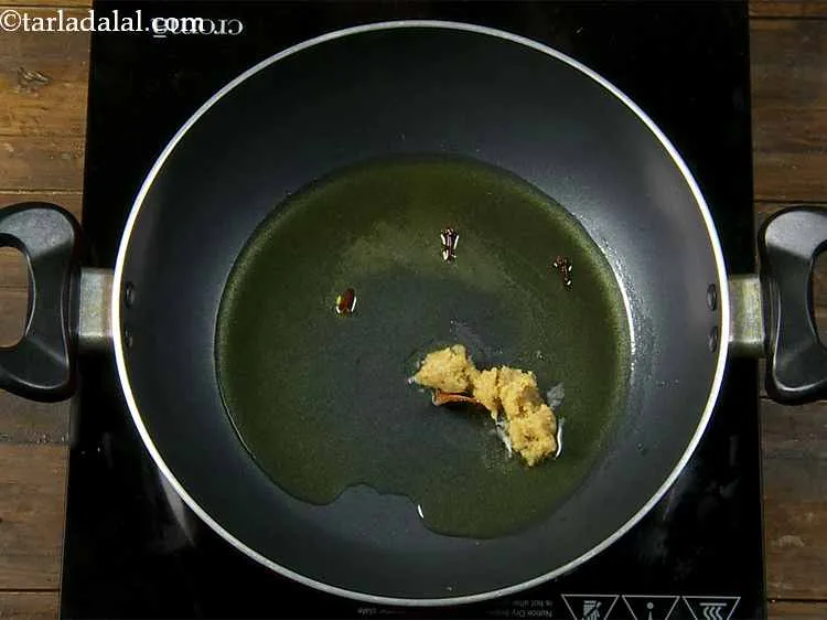 Step 10 – Now add the ginger-garlic paste to the pan. Ginger and garlic are common ingredients in …