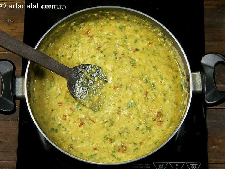 Step 19 – Mix well and keep aside. We will now prepare the final tempering!&nbsp;