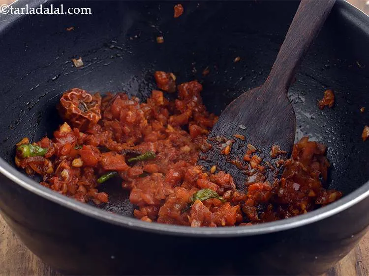 Step 29 – Mix well and saut&eacute; on a medium flame for another 1-2 minutes.