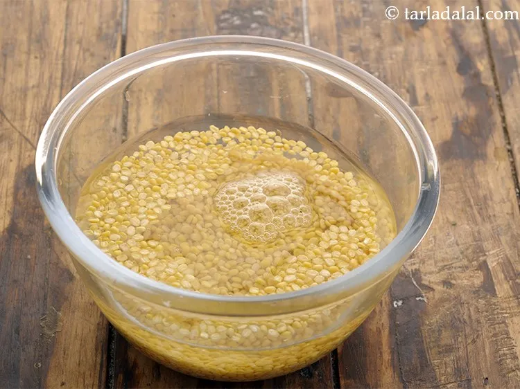 Step 6 – To make the filling for&nbsp;<strong>dal paratha recipe | yellow moong dal paratha | healthy dal …