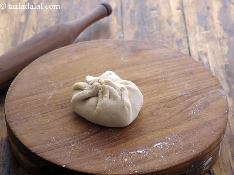 Step 23 – Bring the sides together and seal tightly. Sealing tightly is very important or the mixture …