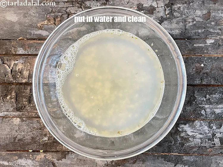 Step 4 – <meta charset="UTF-8" />Put in water and clean. As you can see there is lots of …