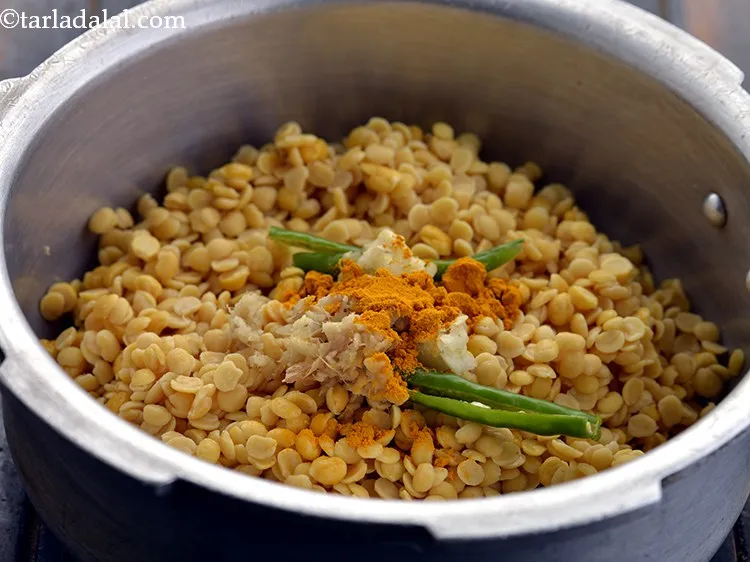 Step 17 – Add the turmeric powder.