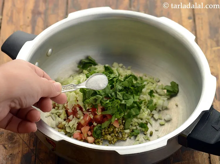 Step 23 – Add restricted quantity of salt.