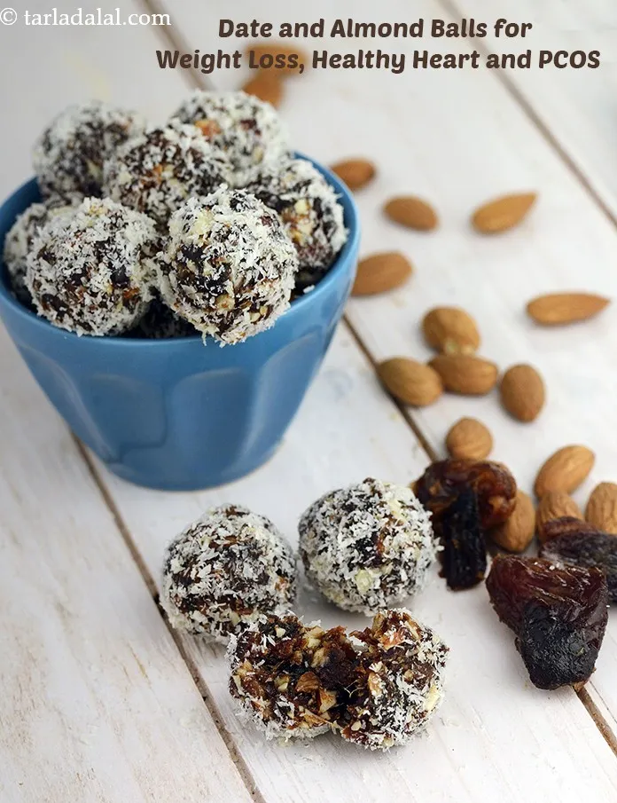 Step 14 – <strong>Date and Almond Balls for Weight Loss, Healthy Heart and PCOS.</strong>