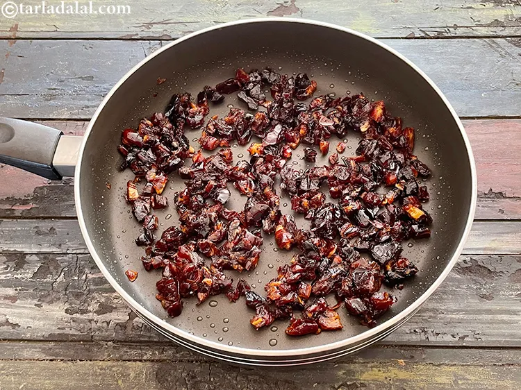 Step 5 – Mix well and cook on a slow flame for 2 to 3 minutes, while stirring …