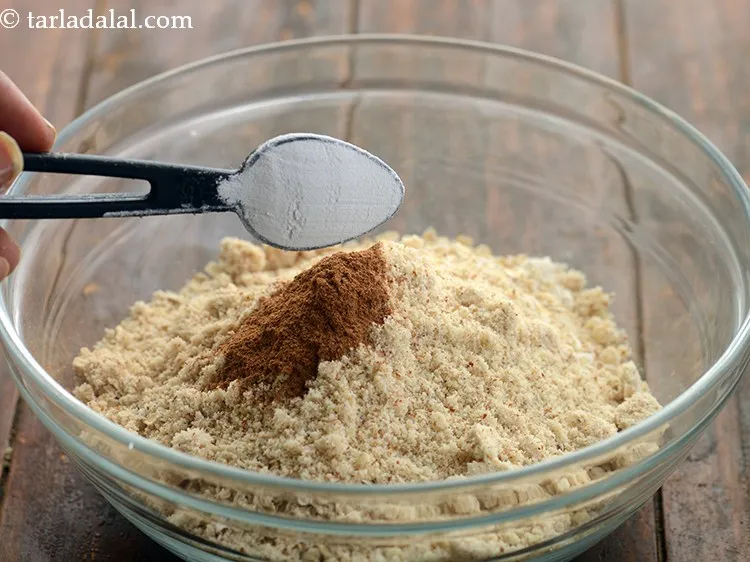 Step 11 – Add the baking powder.