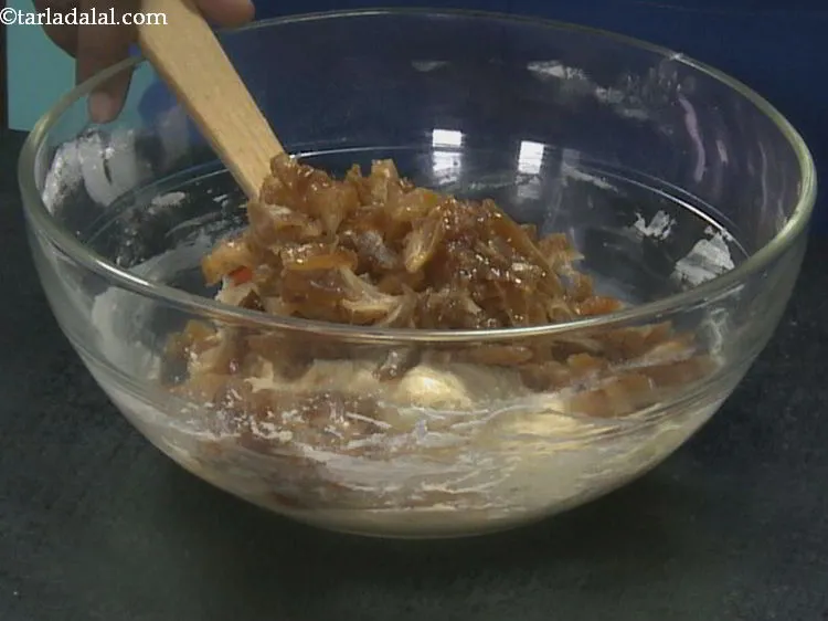 Step 19 – Add the soaked dates.