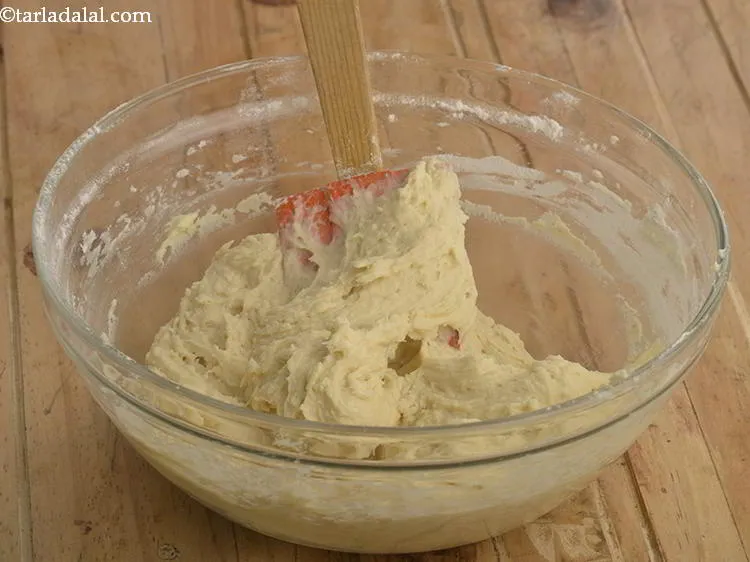 Step 18 – Mix well using a spatula.