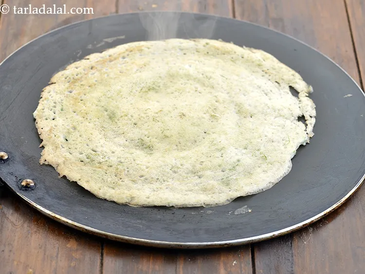 Step 29 – Turnover and cook again for &frac12; minute or till the other side gets cooked as …