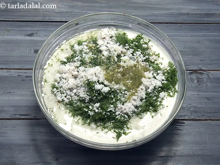 Step 19 – Add &frac12; cup of water.