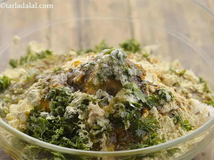 Step 15 – Add oil and salt to taste.