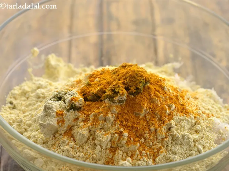 Step 8 – Add spices like turmeric powder.