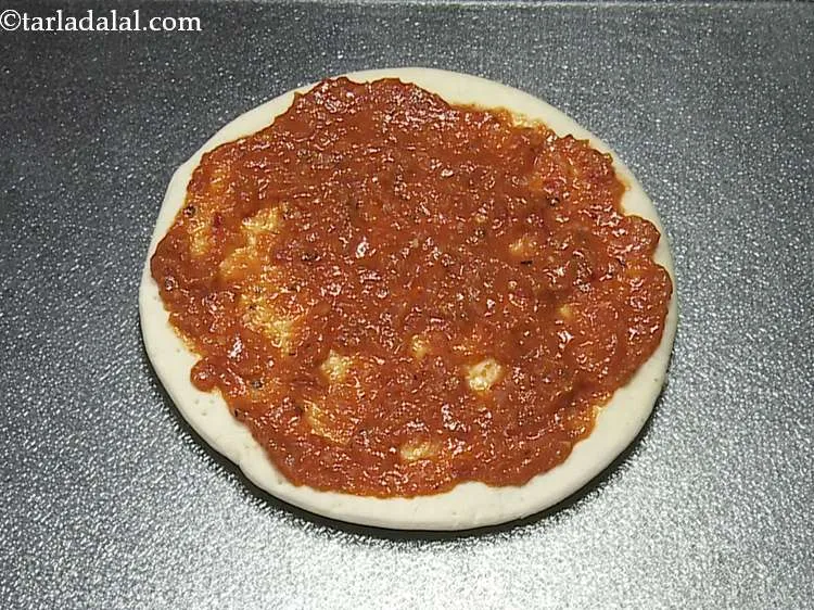 Step 14 – Spread &frac14; cup of pizza sauce. Check out this detailed recipe with step by step …