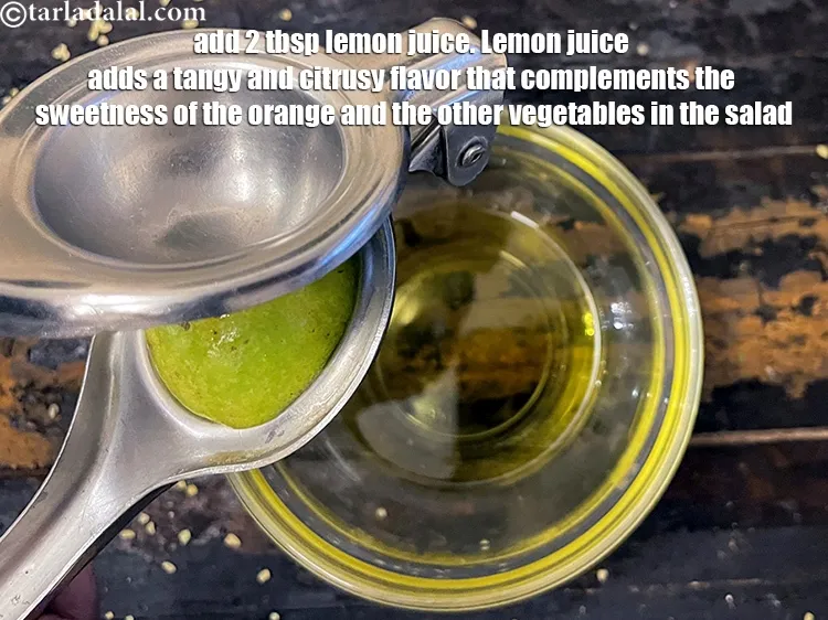 Step 11 – Add&nbsp;<meta charset="UTF-8" />2 tbsp&nbsp;lemon&nbsp;juice.&nbsp;<meta charset="UTF-8" />Lemon juice adds a tangy and citrusy flavor that complements …