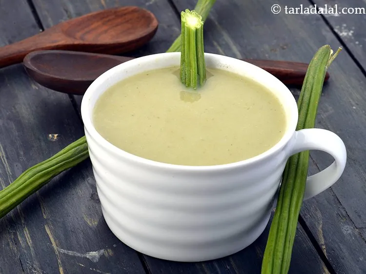 स्टेप 17 – <strong>ड्रमस्टिक सूप</strong> को | <strong>सहजन फली का सूप | वेज …