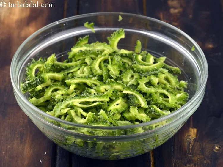 Step 5 – Slice them thinly and put them in a bowl.