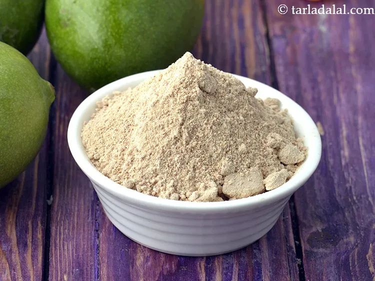 Step 28 – Add 1 tsp&nbsp;<a href="https://www.tarladalal.com/glossary-dried-mango-powder-amchur-powder-148i">dried mango powder (amchur)</a>.&nbsp;