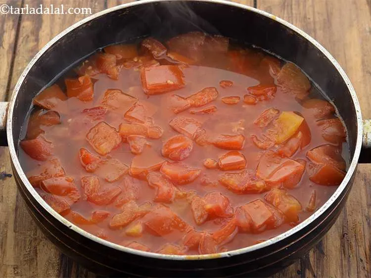 Step 13 – Cook on a medium flame for 12 to 15 minutes or till they turn soft. …