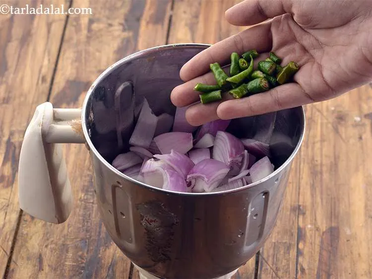 Step 18 – Add the roughly chopped green chillies. You don&rsquo;t have to chop them up finely because …