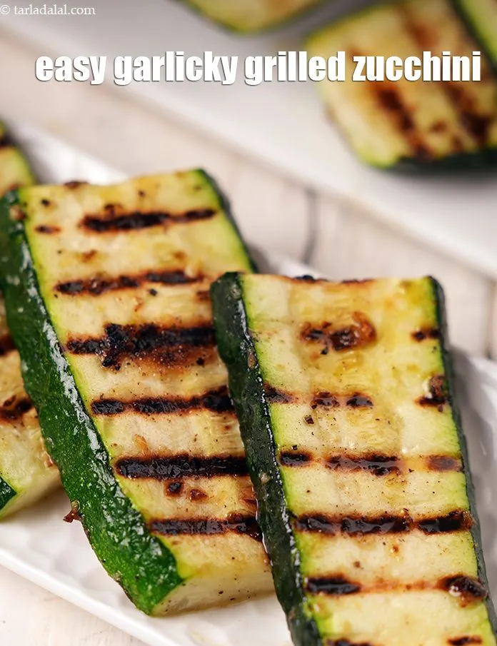 Step 13 – Serve <strong>grilled zucchini&nbsp;</strong>immediately.