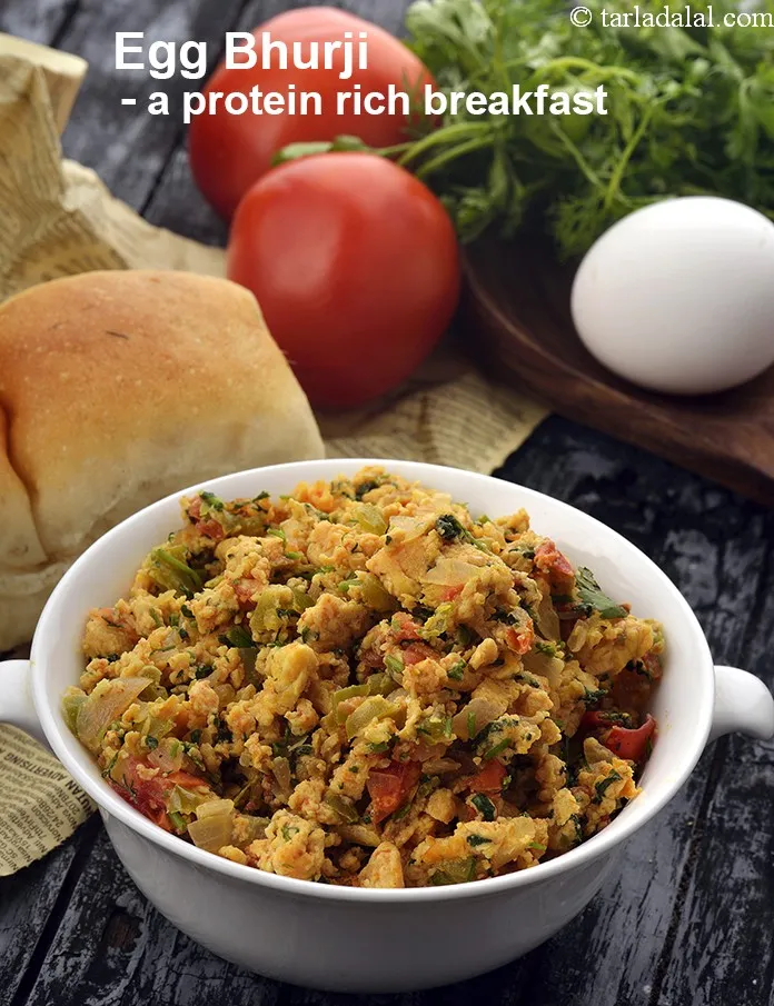 स्टेप 33 – <strong>अंडा भुर्जी - एक प्रोटीन युक्त नाश्ता।</strong>