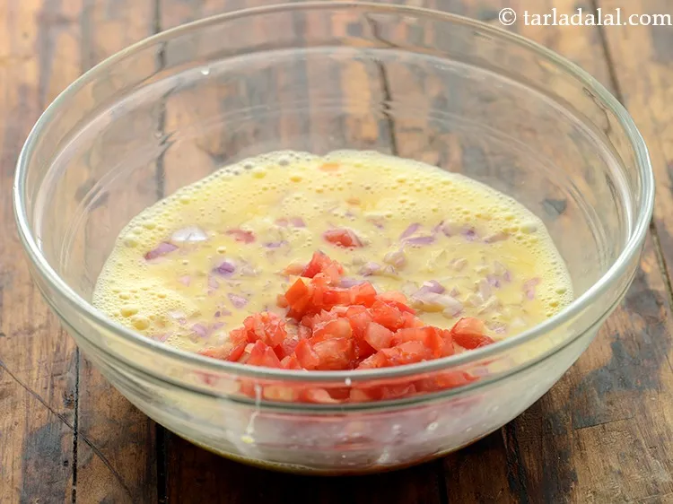 Step 19 – Add the chopped tomatoes for the desired tartness.