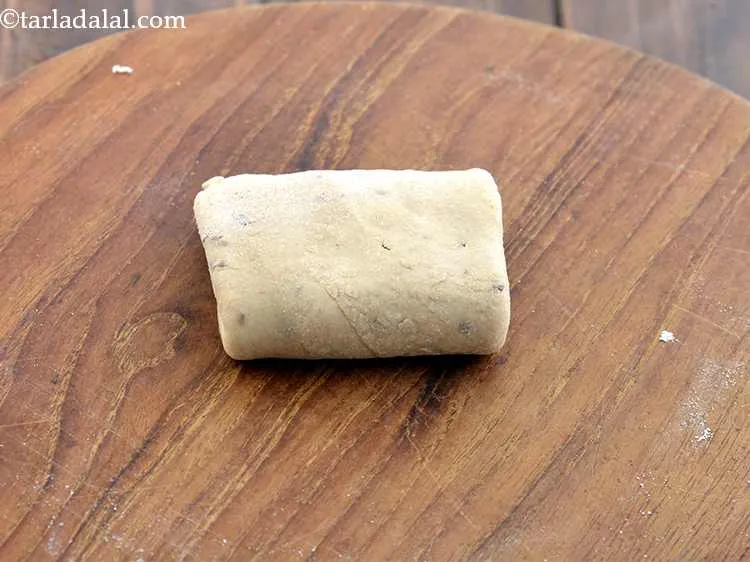 Step 12 – Then, fold again from one end to another end horizontally, overlapping each other. We have …