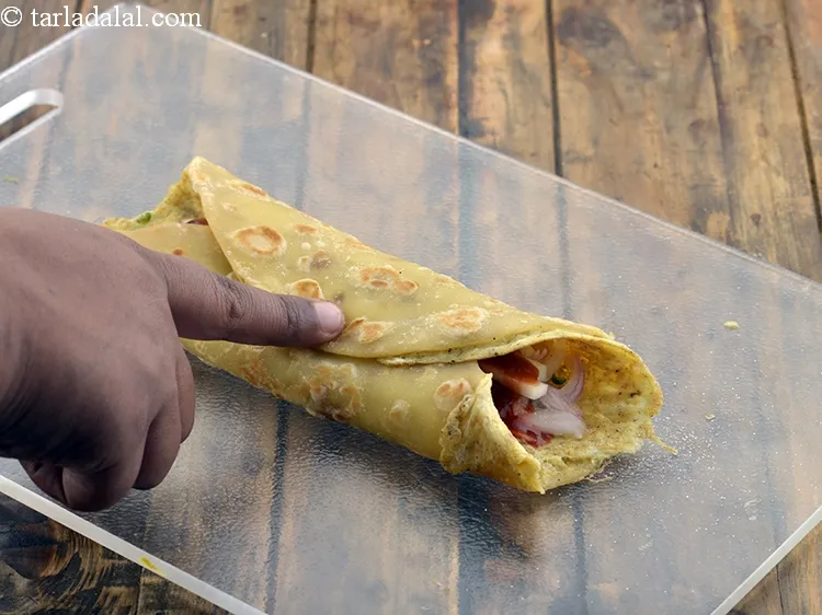 Step 32 – Roll it tightly from both the sides.