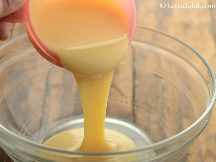 Step 6 – We have used condensed milk in large quantities as this is the only sweetness to …