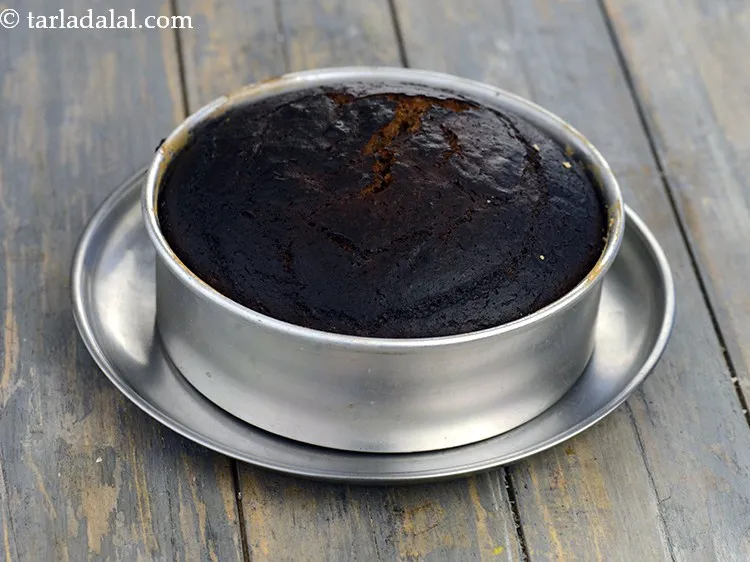 Step 12 – If there are cracks on your cake, do not worry. It is an indication that …