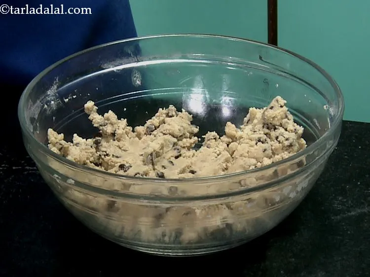 Step 11 – Mix well to form a dough without using any water.