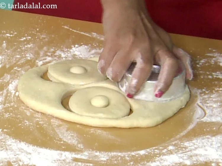 Step 24 – Cut out 3 circles of diameter with the cutter. Ensure you put enough pressure while …