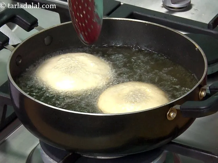 Step 56 – To get the uniform golden brown colour of the doughnuts, at step 12, ensure to …