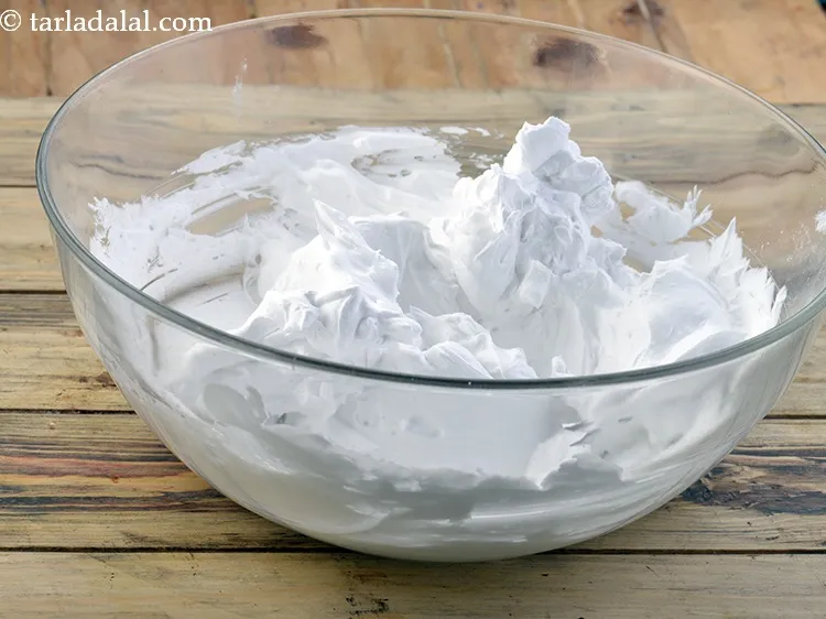 Step 57 – Fold gently using a spatula.