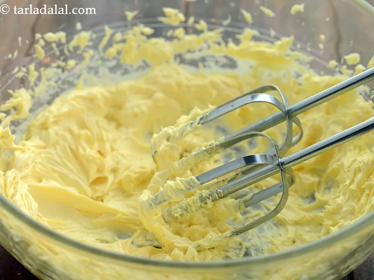 Step 17 – Beat it for 2 minutes till smooth using an electric beater.