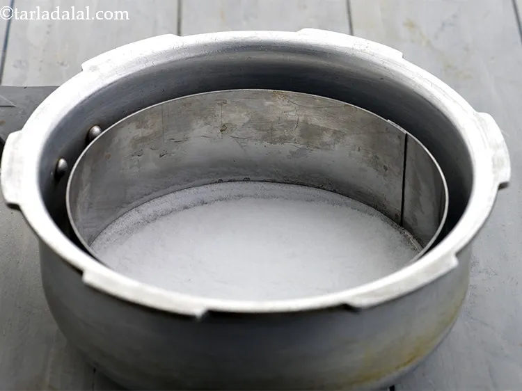 Step 45 – Place a steel ring stand.