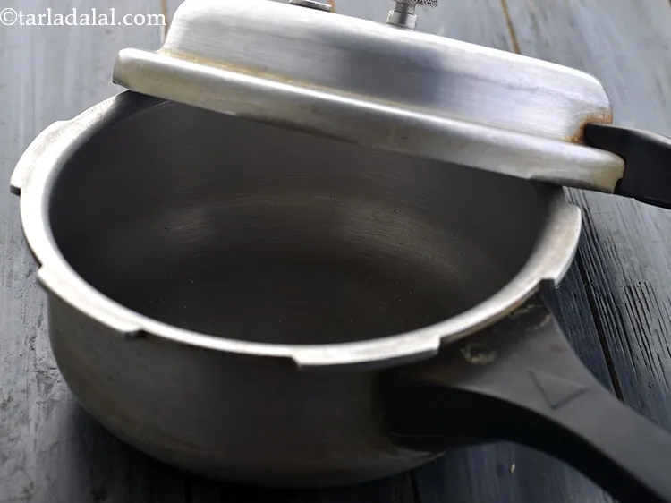 Step 43 – Take a pressure cooker.