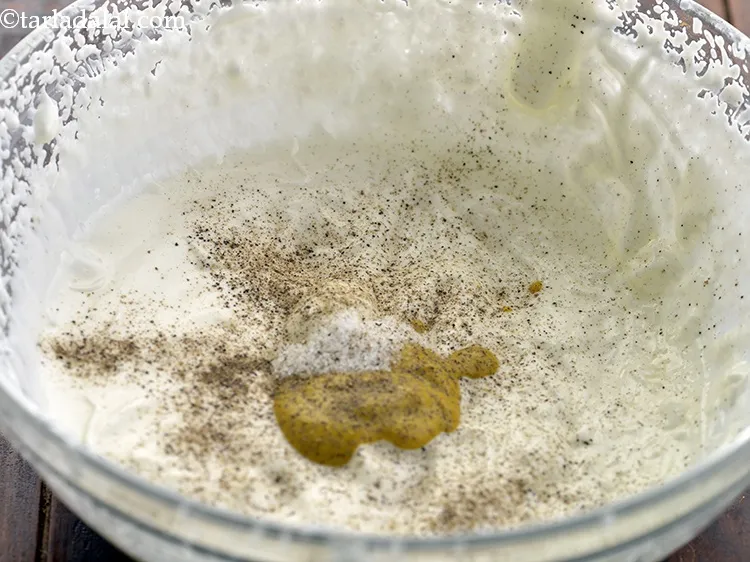 Step 9 – Add the pepper powder. Make use of freshly ground black pepper to provide good flavour …