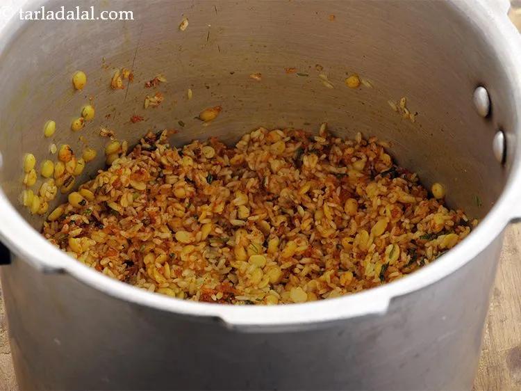 Step 32 – Saut&eacute; on a medium flame for a minute.